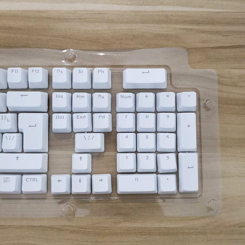 104 Keycaps, Keycaps Đèn Nền Mờ Của Nga Cho Công Tắc Bàn Phím Cherry MX