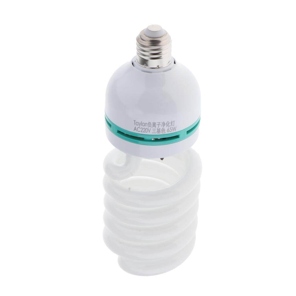Loviver 4 Pieces Air Purifying Lamp, E27 Screw Type LED Bulbs for Air Purifying, Decoration And Lighting - White (18W,30W,40W,65W)