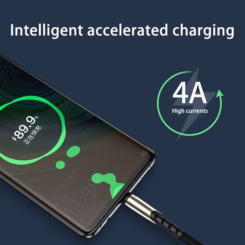 4A USB Micro Cable Fast Charge Data Cable for Samsung Huawei Xiaomi Tablet Android Mobile Phone USB Charger Charging Cord