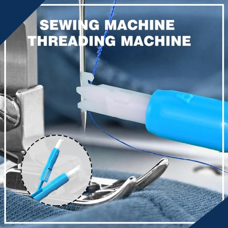Thiết Bị Ren Tự Động Máy May Gia Đình Bộ Đổi Dây Dẫn Kim Giữ May Nhanh Dụng Cụ May Mặc Chắc Chắn
