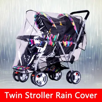 double stroller weather shield