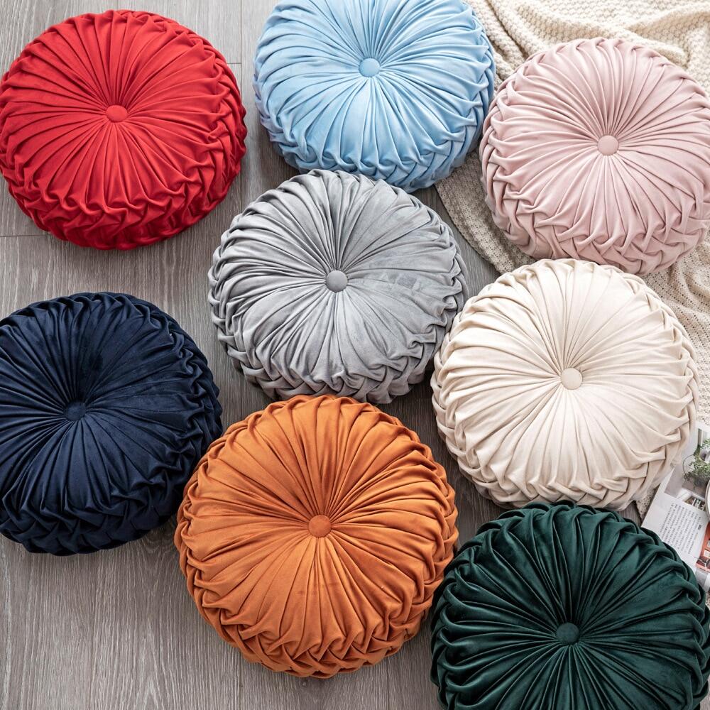 round pillows for bed