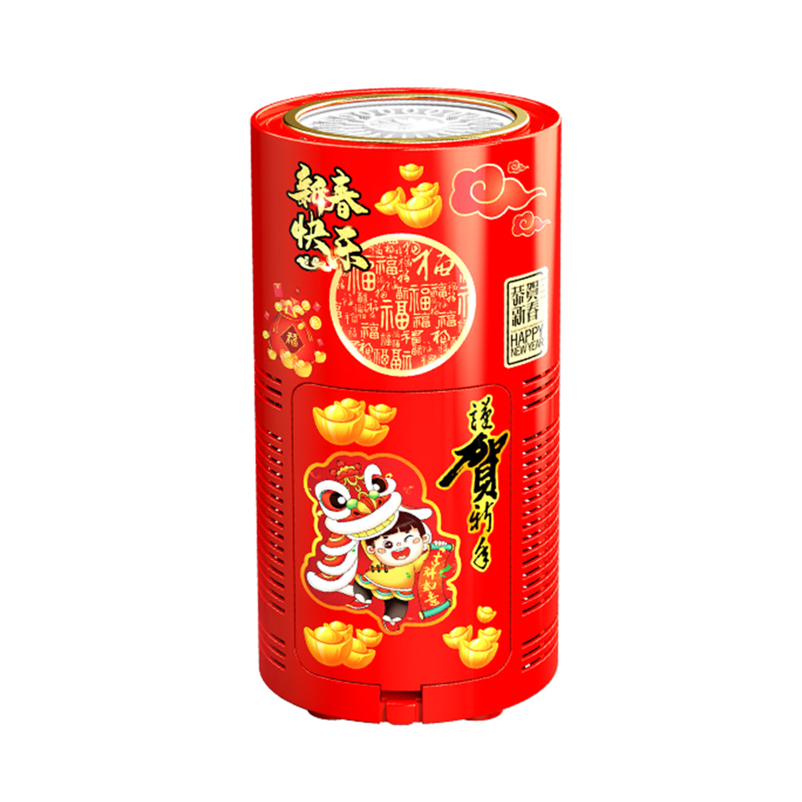 50/240ml 2024 dragon year automatic bubble machine simulation firecrackers sound children's new year music toys lighting bubbler with led lights new year gift 新年发光烟花声泡泡机 儿童过年玩具 新年礼物