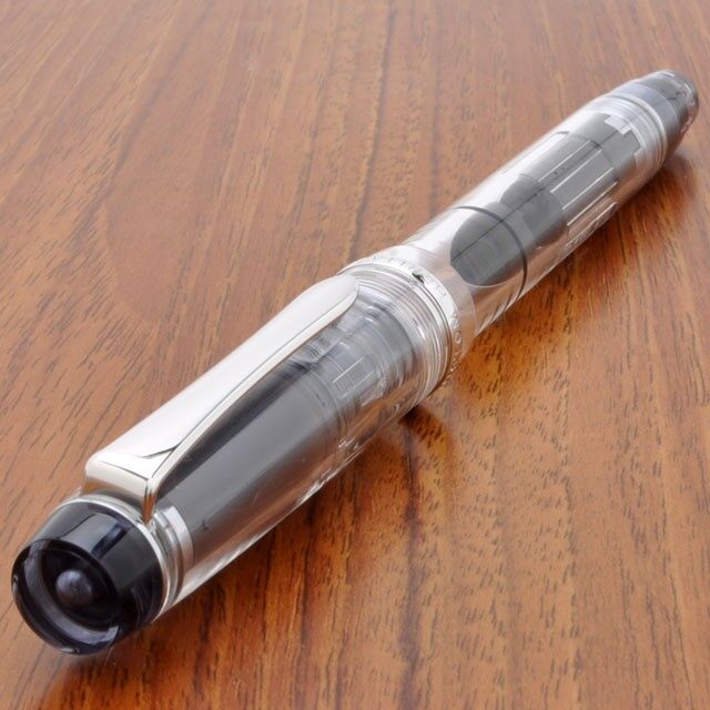 Pilot NAMIKI Custom Heritage 92 Fountain Pen 14K Clear Black Japan F FM M B 