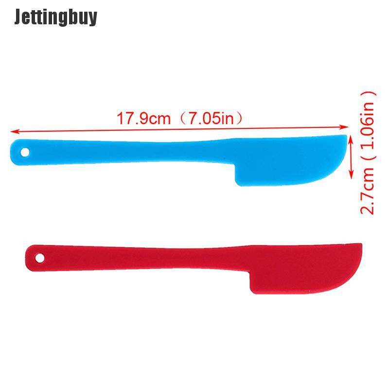 [Jettingbuy] Cây Vét Bột Kem Nướng Bánh Nhà Bếp Bằng Silicon Trộn Scraper Bàn Chải Bơ Công Cụ