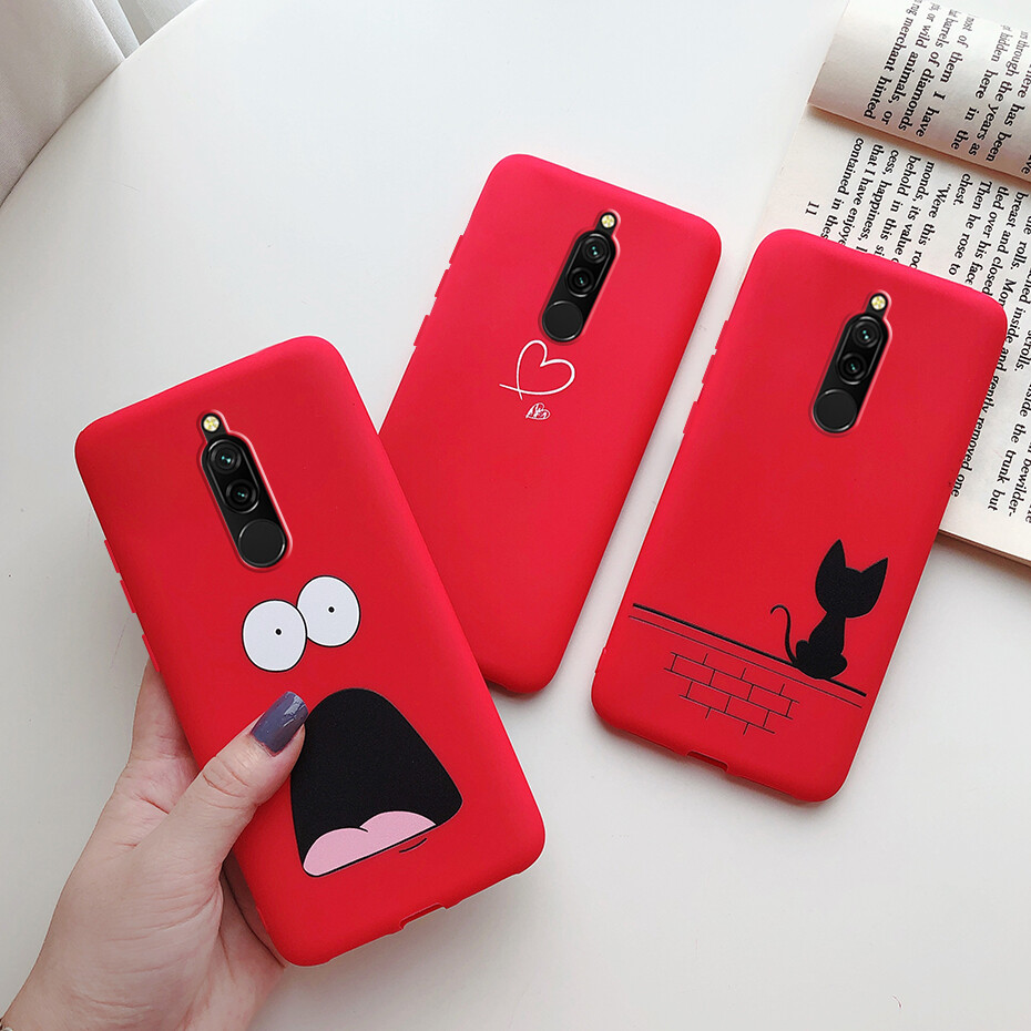 Cute Painted Case For Xiaomi Redmi 8 Redmi8 Soft Silicone Back Cover Phone Case For Redmi 8 Casing 6.22 ''