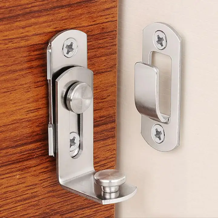 Cabinet Hardware Security Tools Button 90 Degree Clasp Sliding