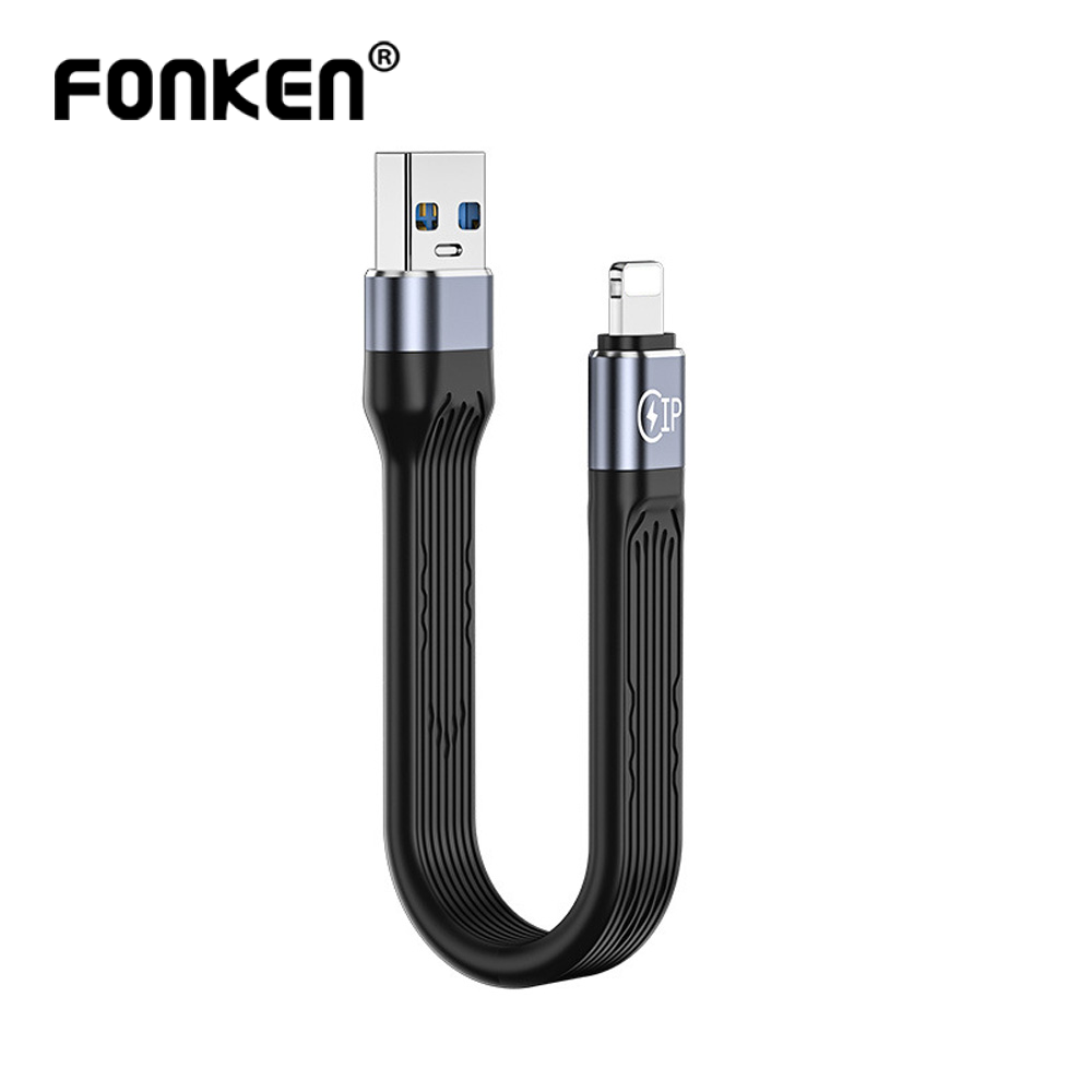 Fonken 20w pd usb type c cable type-c female to lightning male fast charging cable for i-phone 14 13 12 fast charging usb c cable