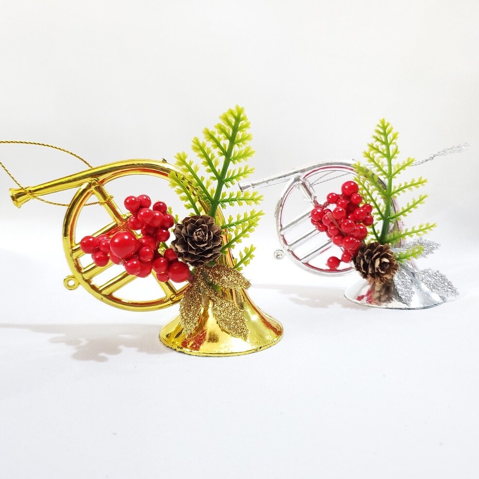 Phụ kiện noel Kèn trang trí giáng sinh