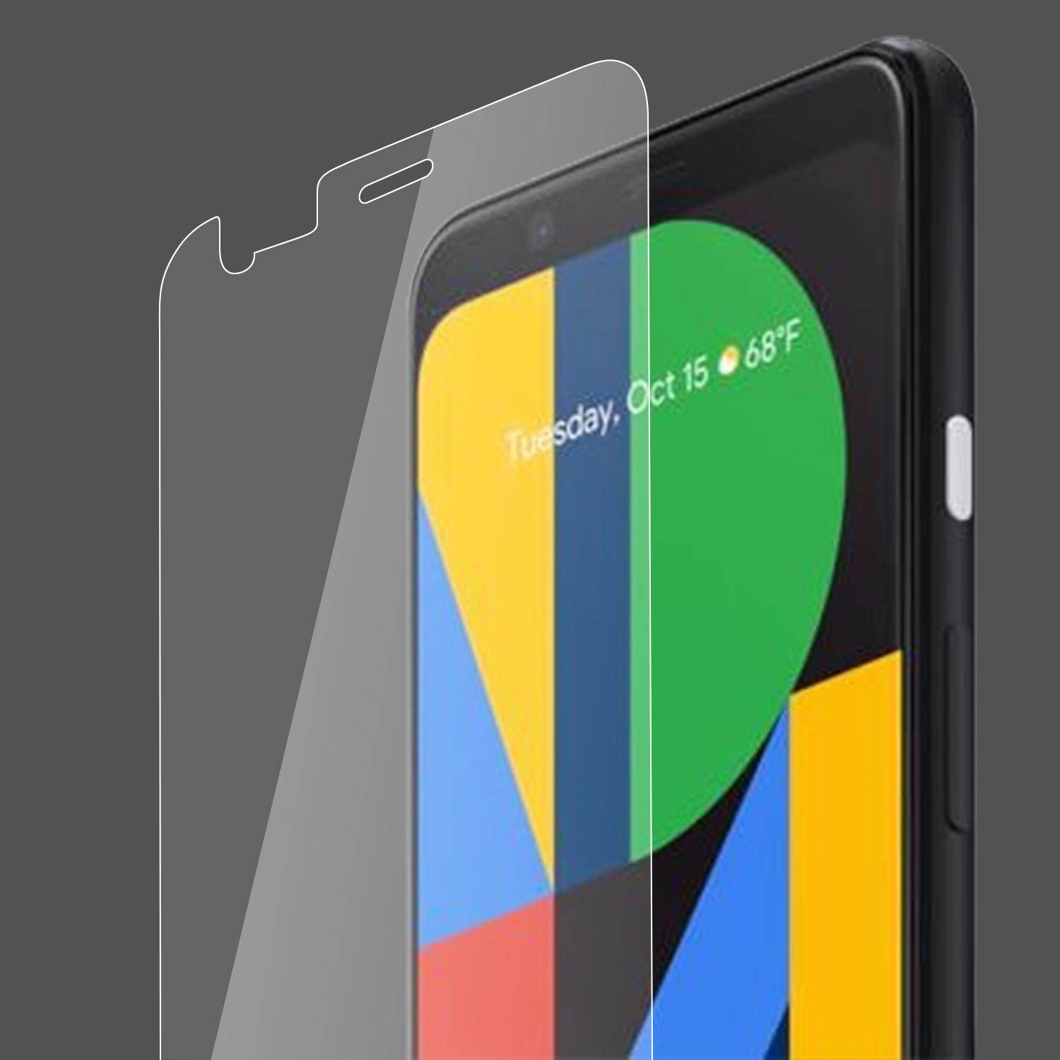 [SONGFUL] For Google Pixel 4 & 4 XL Tempered Glass Screen Protector Scratch Resist Film