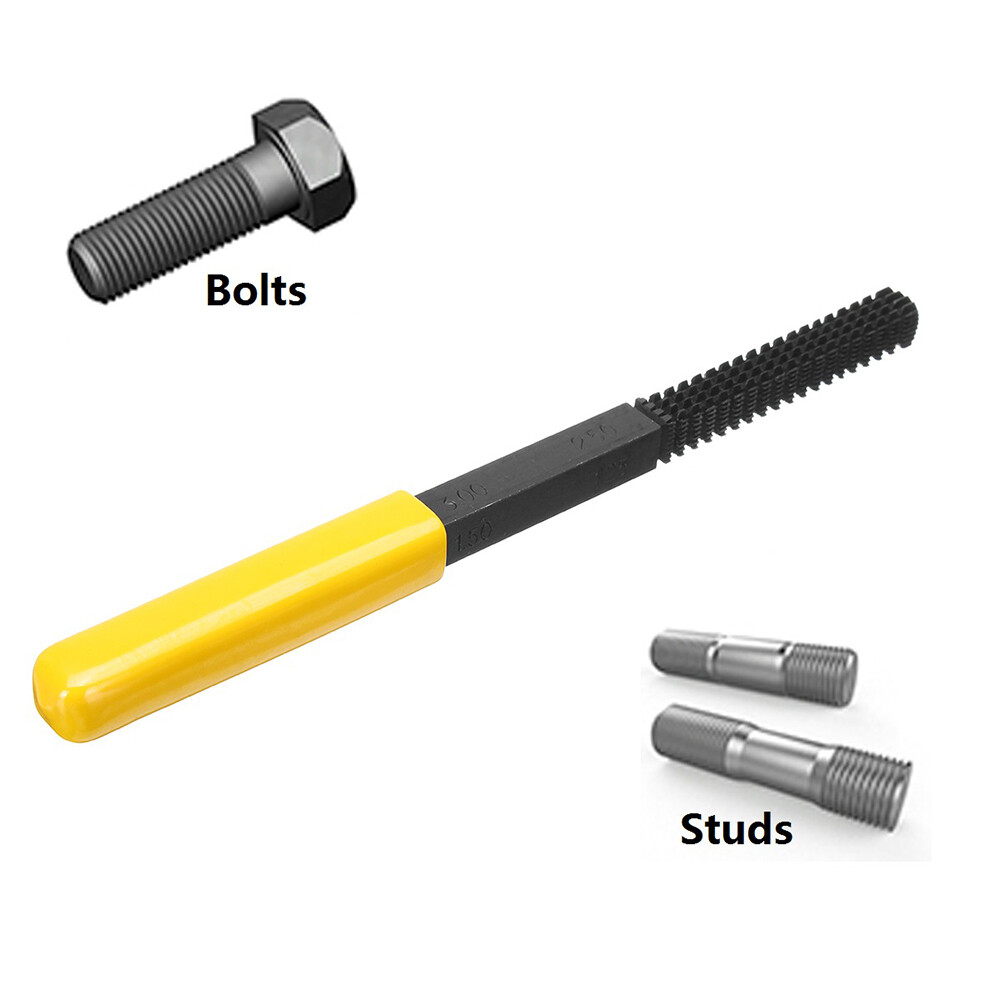 Damaged Screw Thread Repair File Pipe Bolt Teeth Restoration Hardware Tool