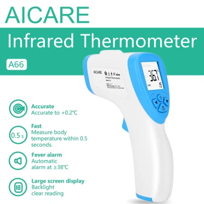 Non Contact Infrared Thermometer Body Temperature Fever Digital Measure Tool for Baby Adult
