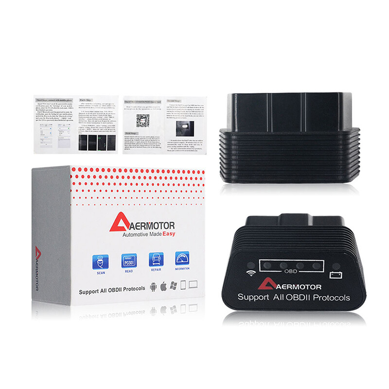 [Nhanh hơn YG] ELM327 V1.5 Wifi Bluetooth 4.0 V1.5 OBD2 Đầu đọc mã Máy Quét Chẩn đoán xe
