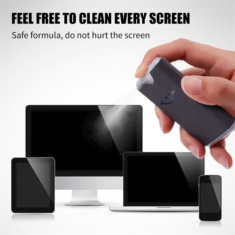 2 In 1 Screen Cleaner ผ้าไมโครไฟเบอร์เครื่องมือทำความสะอาดหน้าจอสัมผัส ...