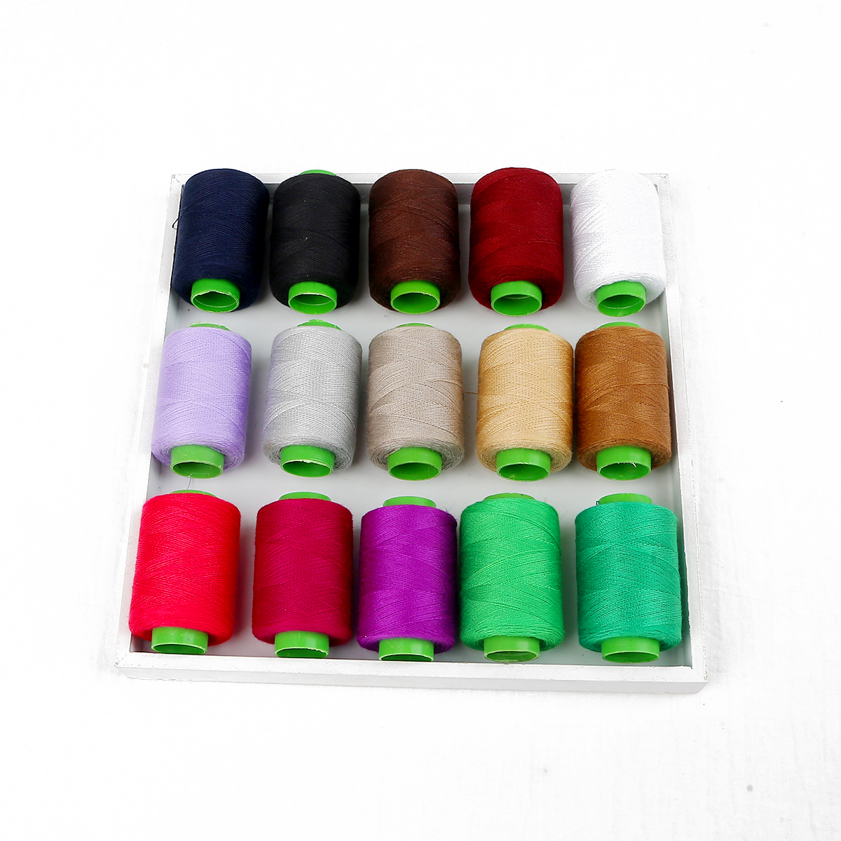 Chỉ Máy May 300 M/cuộn Chỉ Khâu Sợi Polyester Thêu Tay Cho Gia Đình Tự Làm Vá Quần Áo Phụ Kiện May Vá