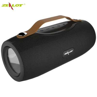 ZEALOT S29 Portable Bluetooth Speaker fm Outdoor Wireless Speaker Subwoofer with Flashlight