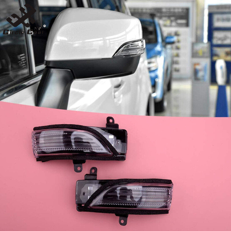 Circle Cool 2 Pcs Sequential Led Side Mirror Turn Signal Lights Rear View Mirror Signals Indicator 84401aj010 Compatible For Subaru Forester