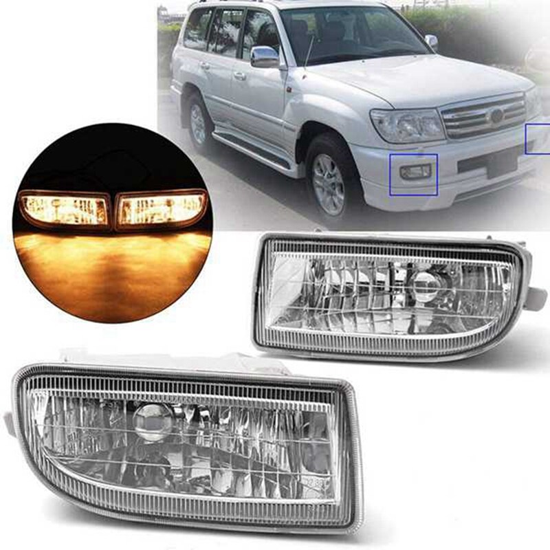 Fog Light Headlight for Toyota Land Cruiser 100 LC100 1998-2007 Fog
