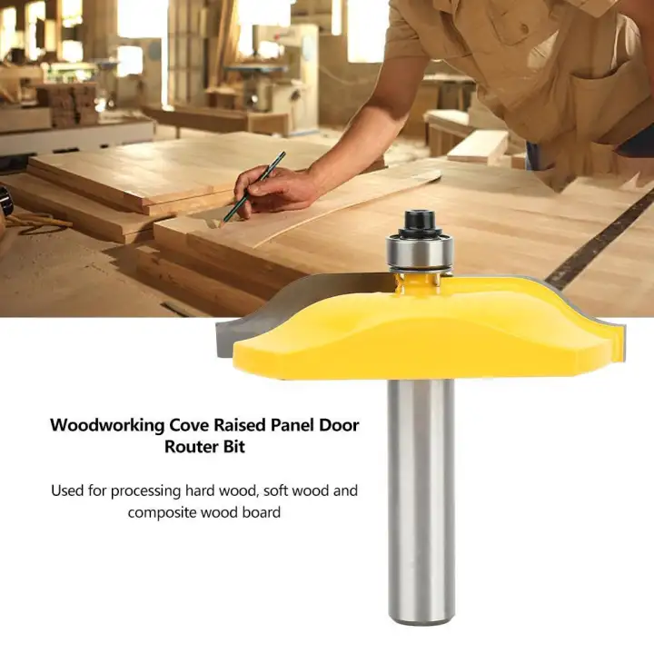 Yuanc Mall 1 2in Shank Woodworking Cove Raised Panel Router Bit