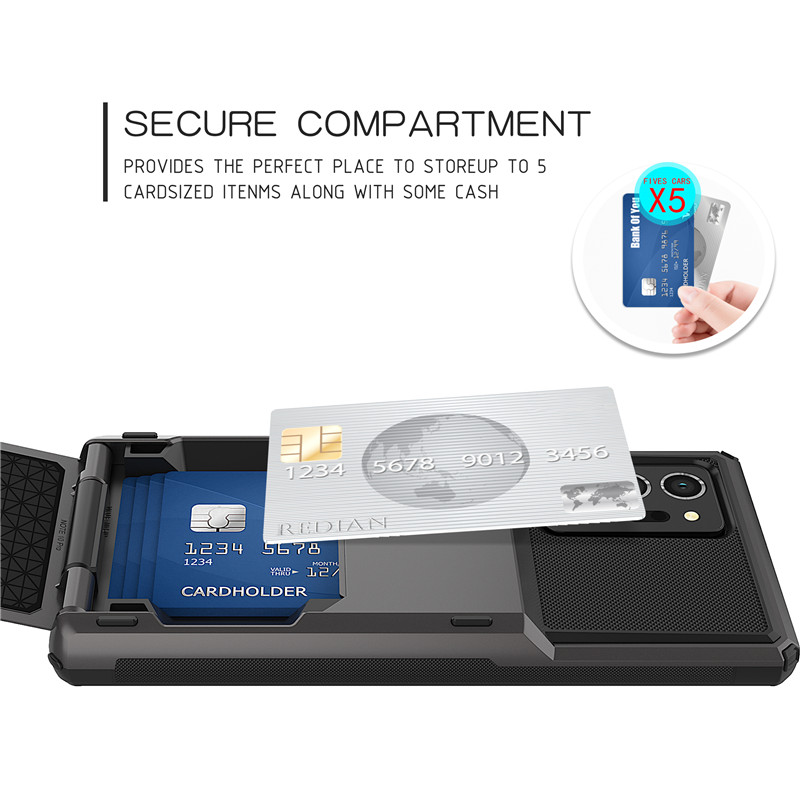 ZVTAIN Ốp Ví Lật Bỏ Túi Ốp Cho Samsung Galaxy S20 Plus S20 Ultra S20 FE Note 20 Ultra Note 10 Pro Note 8 9 Với Hộp Đựng Thẻ Tín Dụng Đối Với Samsung S7 S8 S9 S10 Cộng Với A7 2018 A8 2018 A9 2018 Cứng Bumper Vỏ Bọc