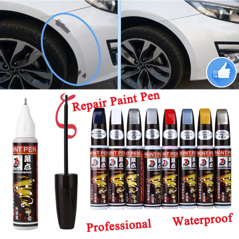 Bút Sơn Sửa Chữa Ô Tô Bút Sơn Tự Động Nhiều Màu Sắc Sửa Chữa Vết Xước Chuyên Nghiệp Để Loại Bỏ Vết Xước Xe Hơi