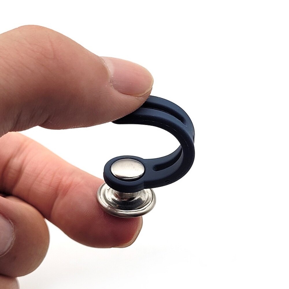 Nút Thắt lưng không có đinh có thể thu vào nút mở rộng nút vạn năng nút quần jean có thể điều chỉnh mở rộng một cô gái xin chào