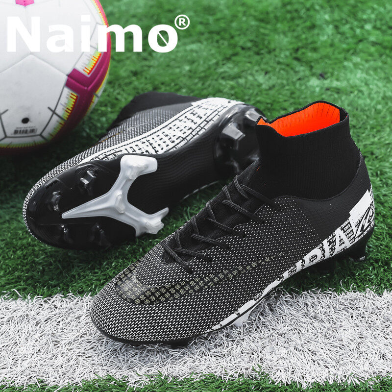 Naimo Futsal Shoes For Men Artificial Grass Soccer Shoes Kids Football Shoes Artificial Grass Soccer Shoes Specs Boys Outdoor Sports Shoes