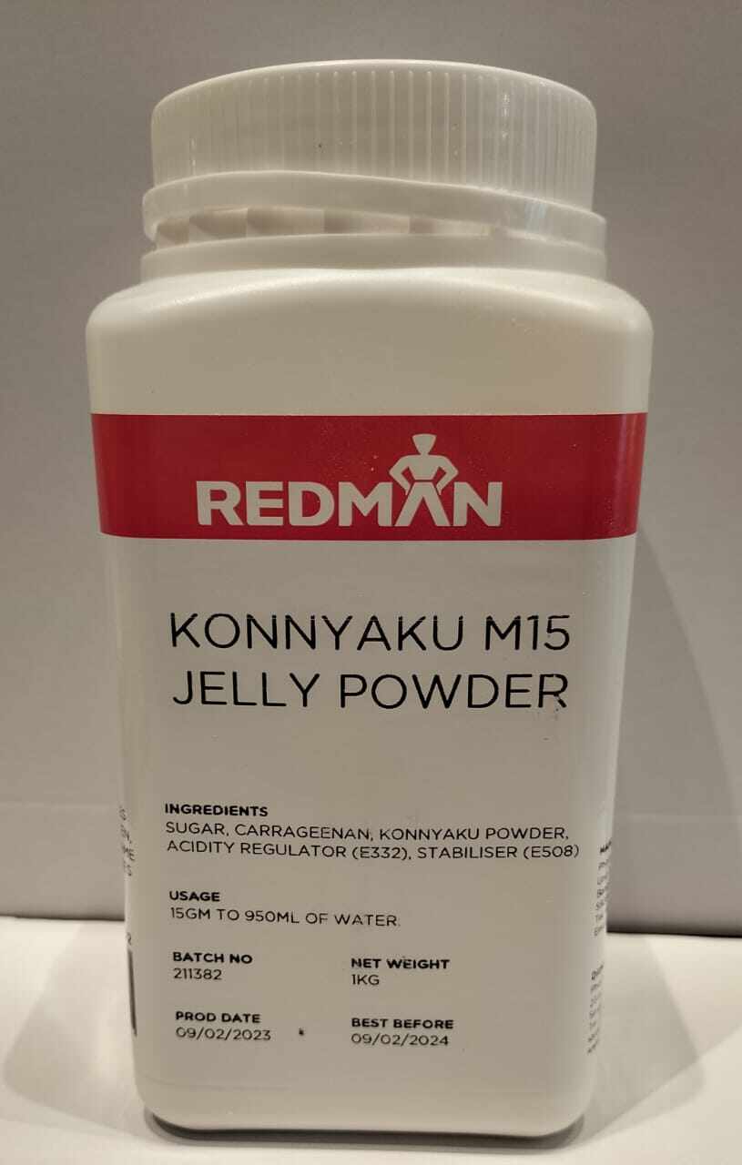 Konnyaku Jelly Powder (redman) 10gm / 1kg Halal Lazada