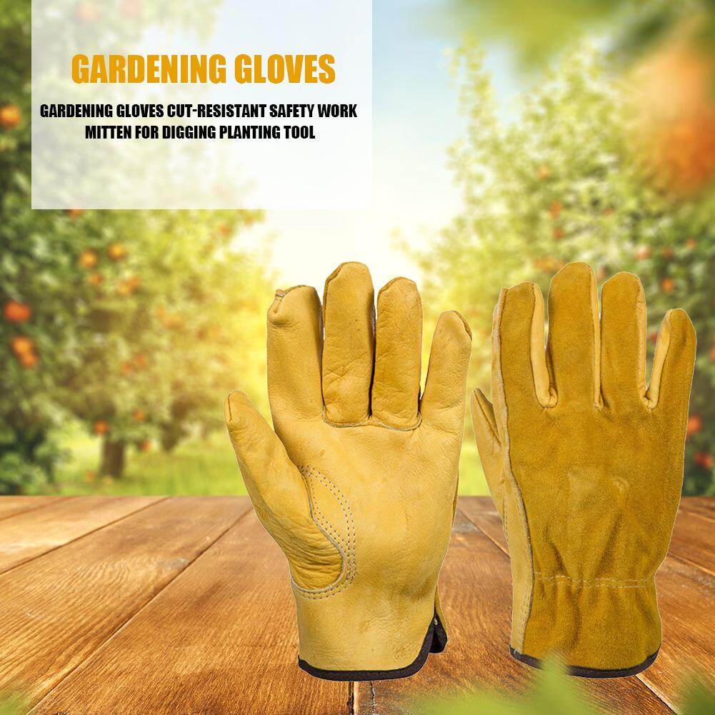 [Special offer]Gardening Gloves Cut-resistant Safety Work Mitten for Digging Planting Tool