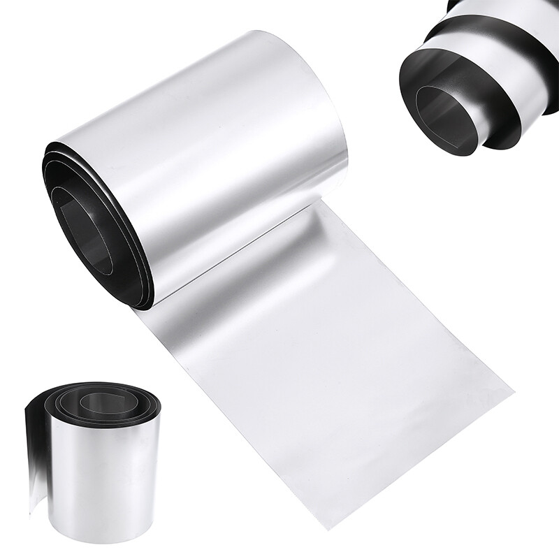 BOKALI 1PC New Silver 304 Stainless Steel Fine Plate Sheet Foil 0.1mm*100mm*1000mm