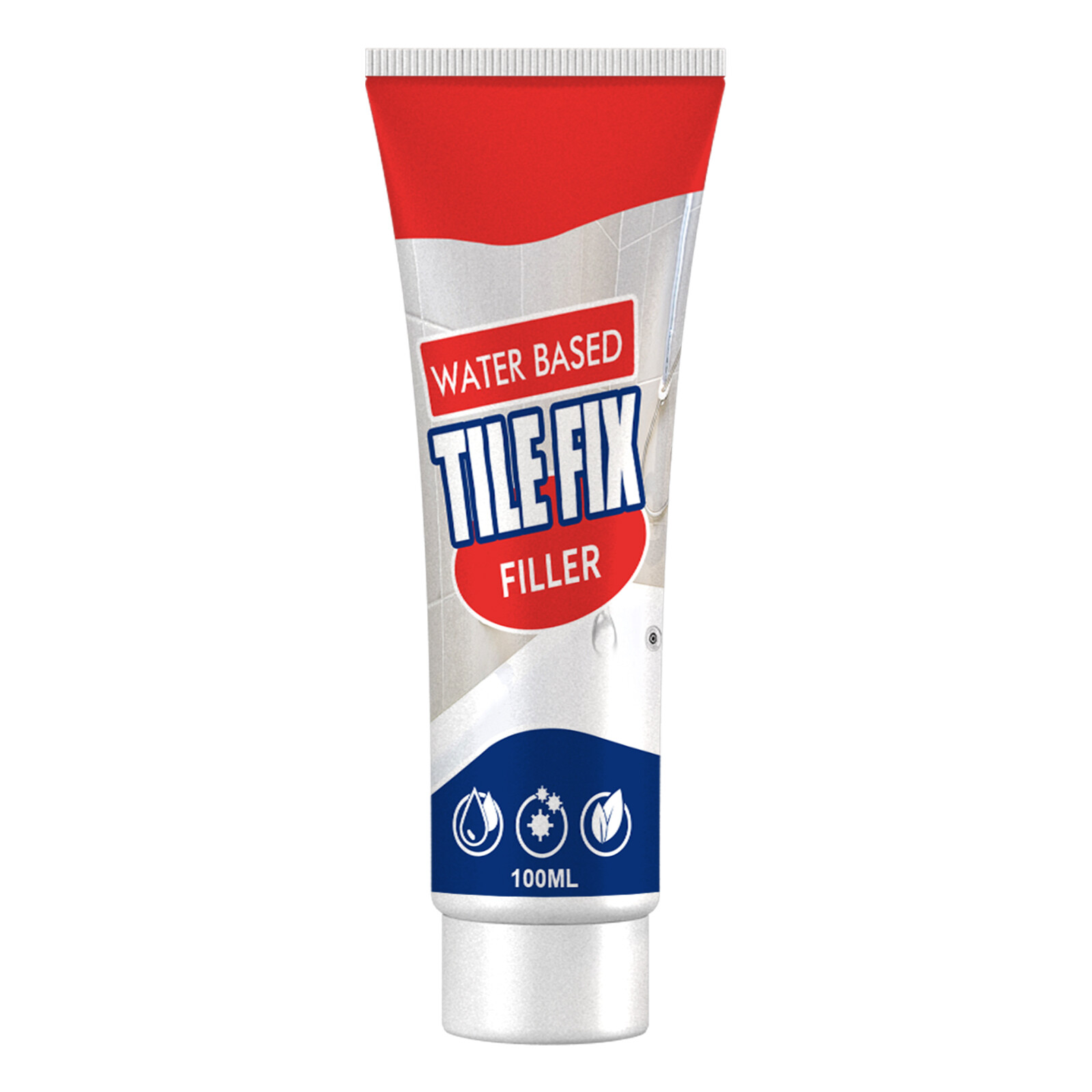 Jue-Fish Waterborne Seam Beauty Agent Pointing Agent Tile and Floor Tile Waterproof And Mold Proof Repair Mosaic Line Tile Joint Filling Agent Pool Toilet Sealant Moldproof Caulk Gap Filler Sealant Grouting Fix Tiling Repair Glue