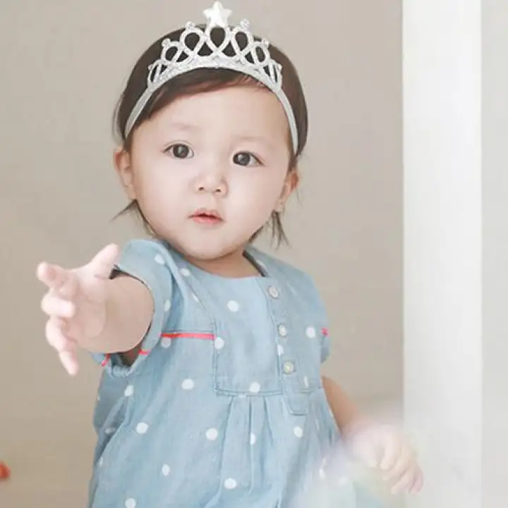 Bodhiwish Cute Kids Baby Princess Crown Hair Headwear Girls
