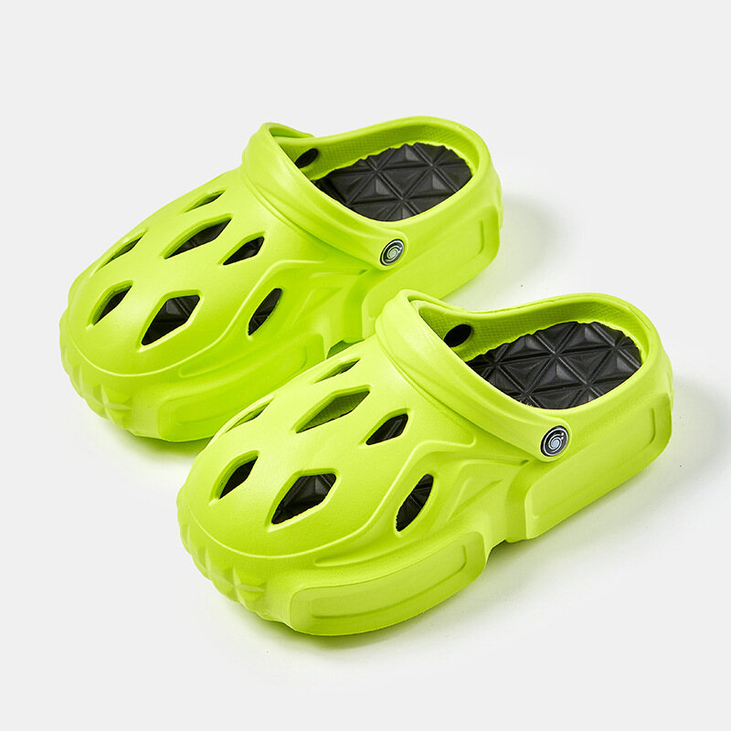 LAL sandals female women's sandals, floor slippers Hainan ่า love soft shell for put in home bathroom slippers high-heeled medium non-slip