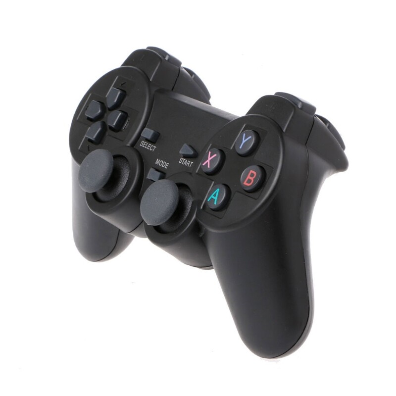 2.4G Wireless Controller Gamepad + Micro USB OTG Adapter For PS3 Android Phone TV Box