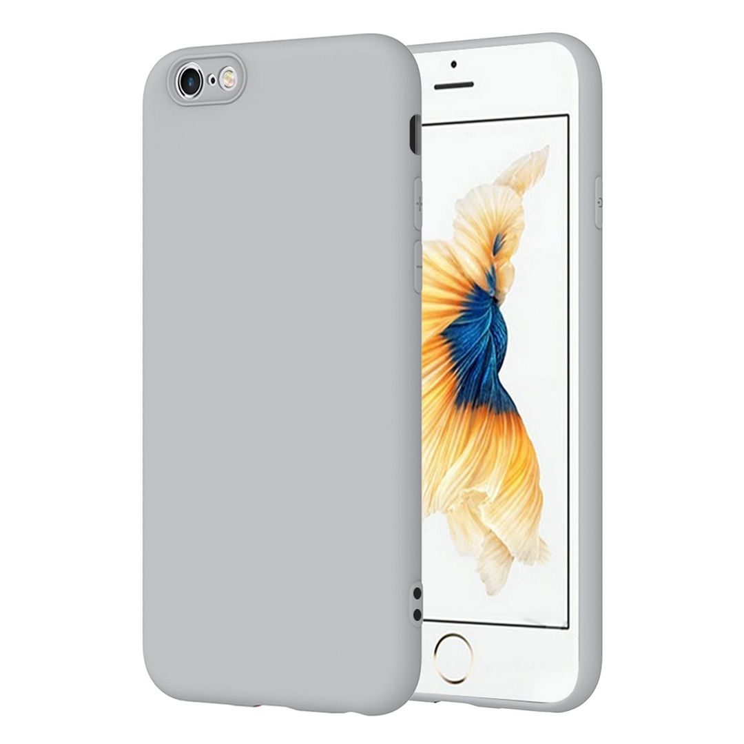 For Apple iphone 6 6S (4.7") CaseỐp lưng silicon mềm mới mềm Vỏ màu dễ thương Bộ đệm chống sốc Vỏ điện thoại Phone Casing