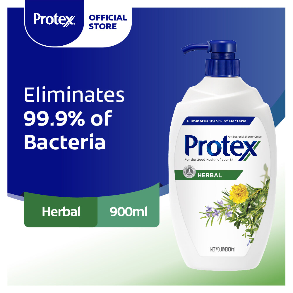 Protex Herbal Antibacterial Shower Gel 900ml Lazada