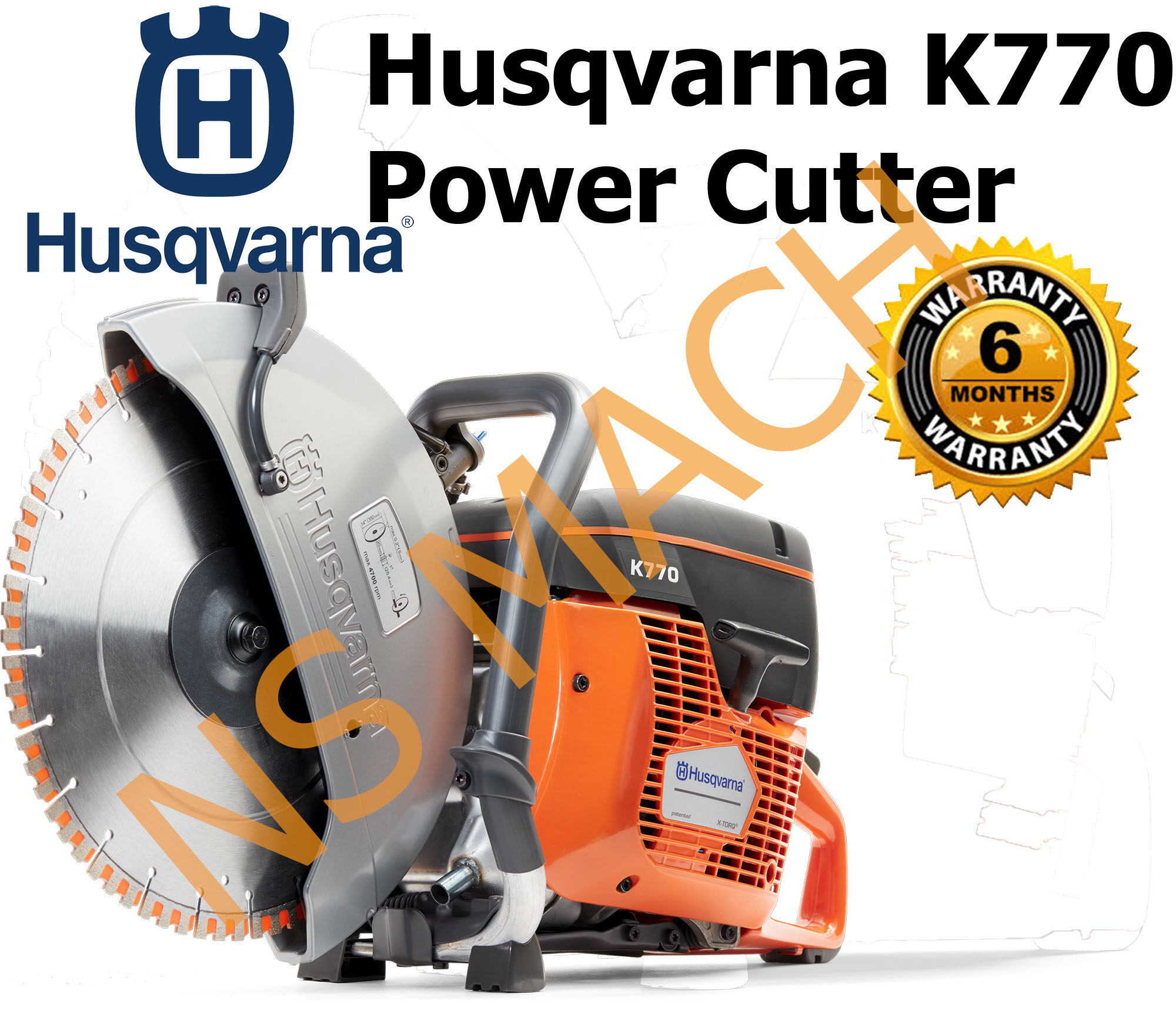 Husqvarna K770 Power Cutter w/o Diamond Blade / c/w Daimond Blade Lazada