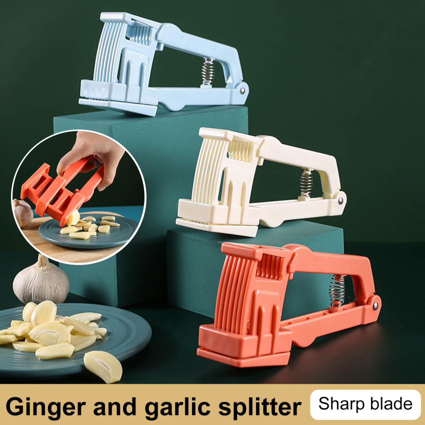 1Pc Ginger Garlic Divider Manual Garlic Slicer Mashed Garlic Kitchen Supplies Squeezing Garlic Kitchen Gadgets