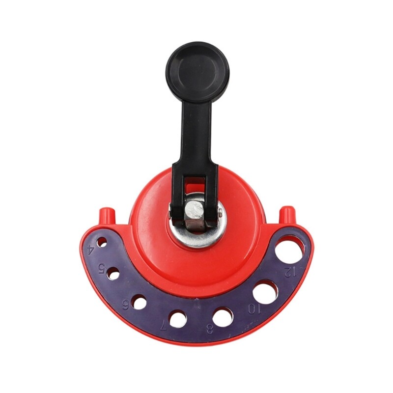 4-12mm Adjustable Glass Openings Locator Drill Bit Ceramic Tile Glass Hole Saw Core Bit Guide With Vacuum Base Sucker