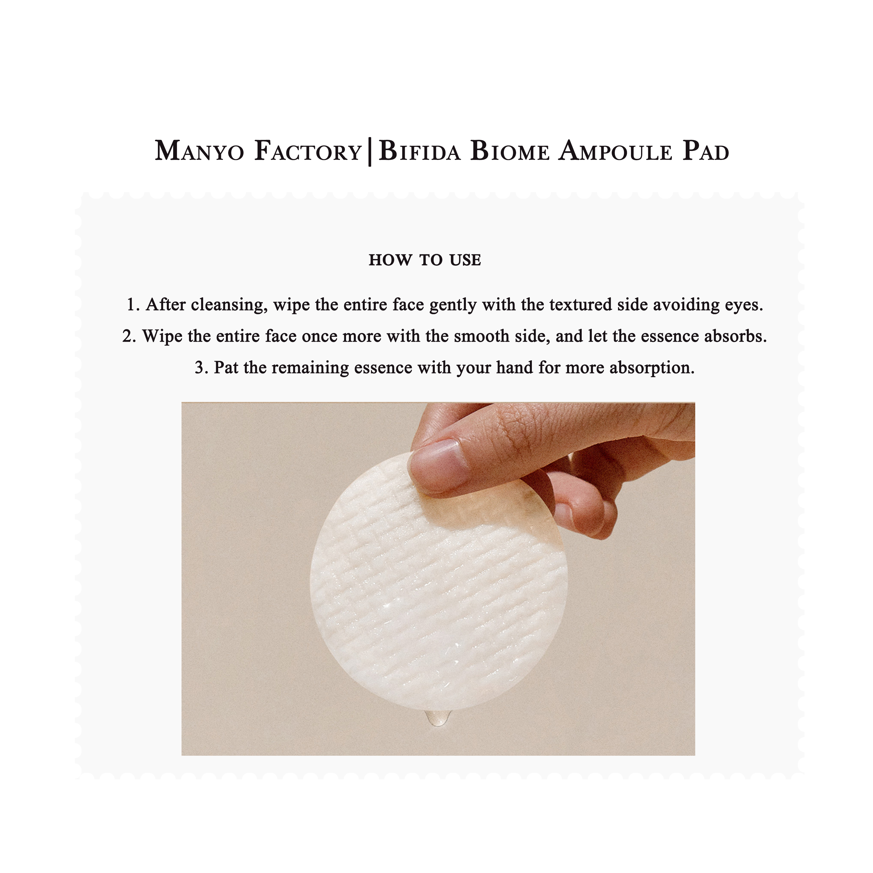 Manyo Factory | Bifida biome Ampoule Pad (70 tờ)