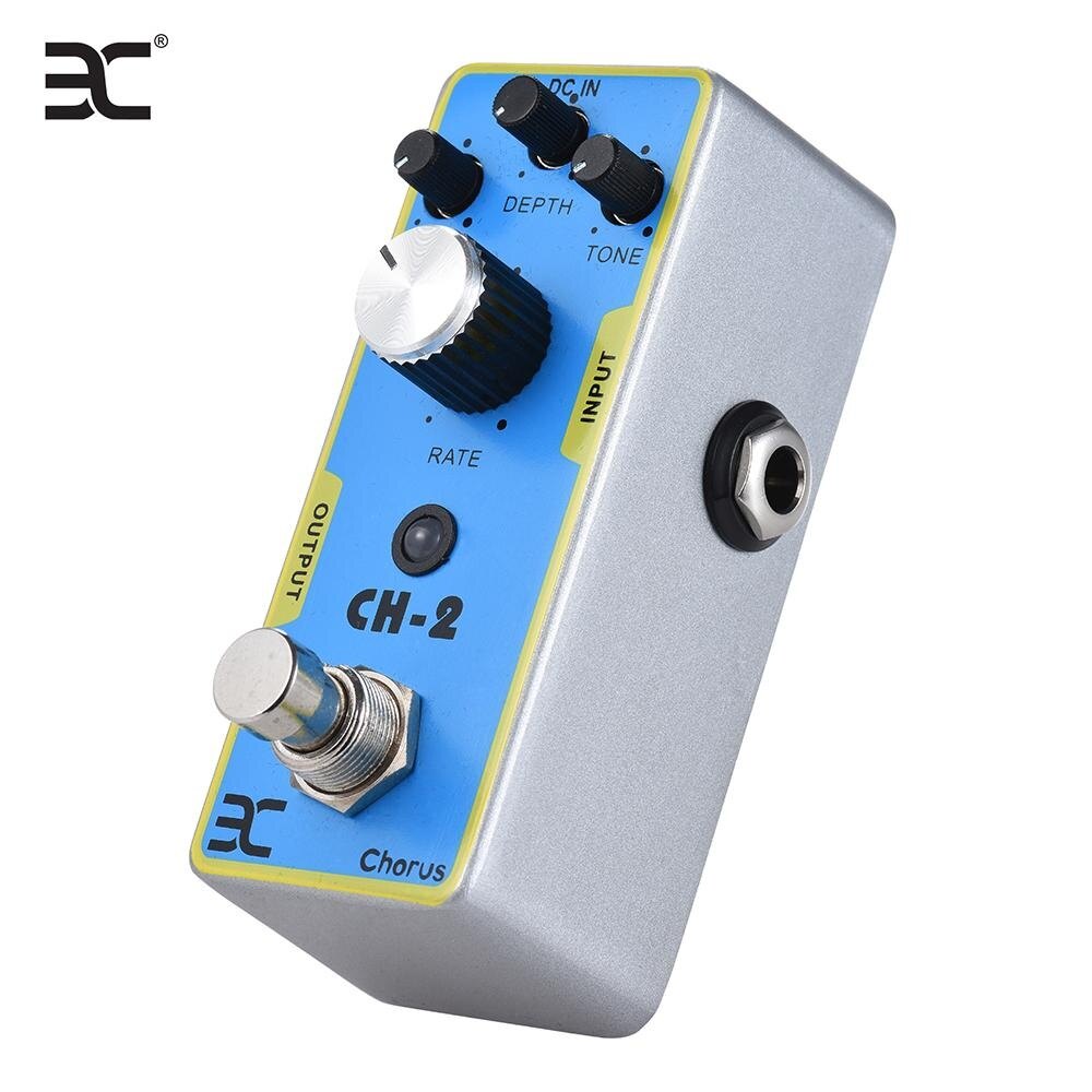 SAPHUE Electric Guitar Analog Chorus Pedal Rate/Depth Knob Effect Pedal