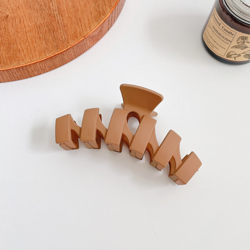 【ACC】 Korean Temperament Hair Clip Square Hair Clip Simple Hairpin