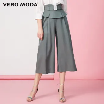 pants with cinched waist