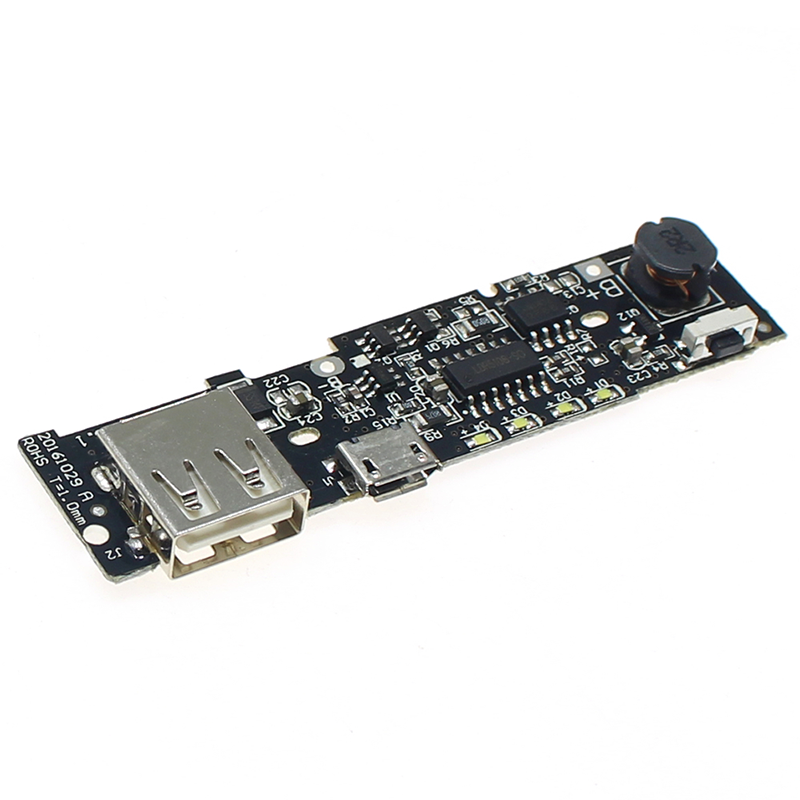 Mô-đun pin sạc tự chế Bảng mạch Mô-đun PCB tăng 18650