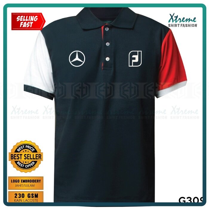 Mercedes benz hotsell polo t shirt