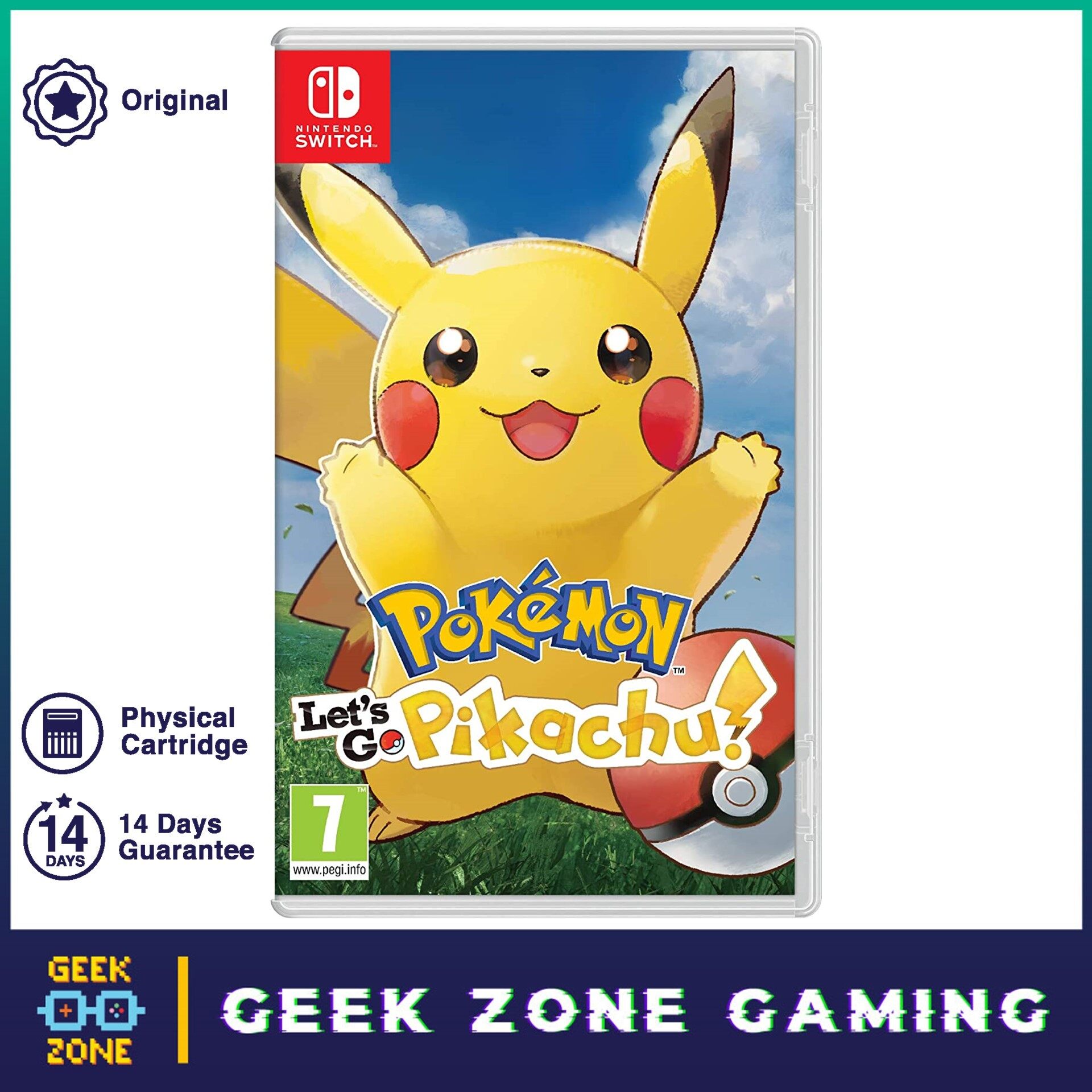 pokemon let's go pikachu second hand