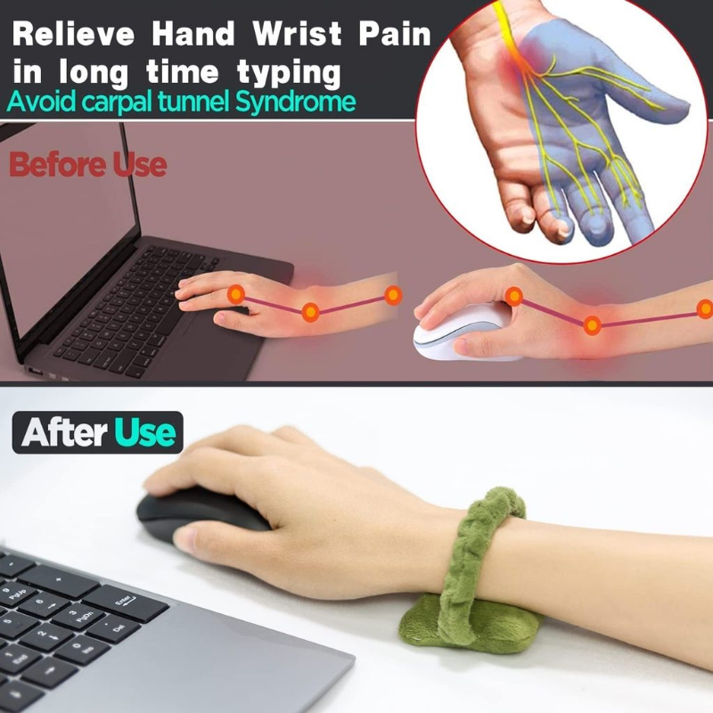 Mini Bảo Vệ Cổ Tay Miếng Đệm Hỗ Trợ Có Thể Tự Do Di Chuyển Bảo Vệ Cổ Tay Gối Máy Tính Văn Phòng Bàn Phím Chuột Laptop Máy Tính Trò Chơi Bảo Vệ Cổ Tay