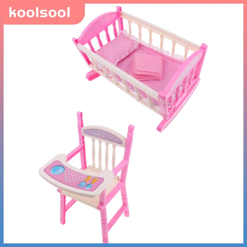 dolls crib set