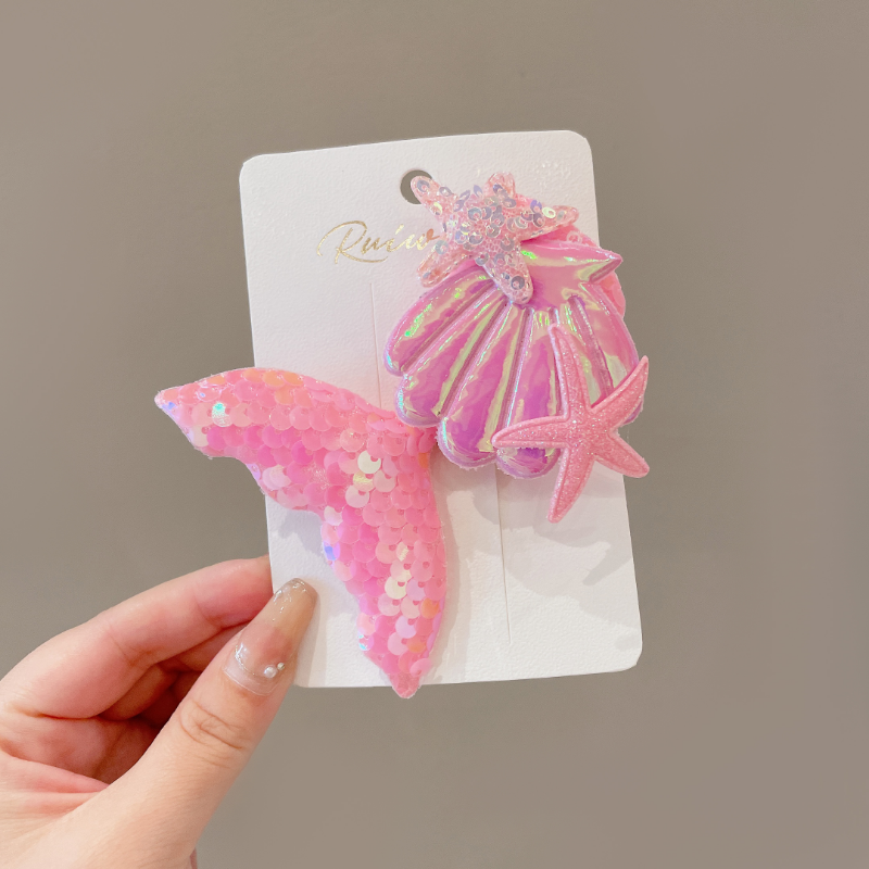 Kẹp tóc PINK EMPRESS hình nàng tiên cá-INTL