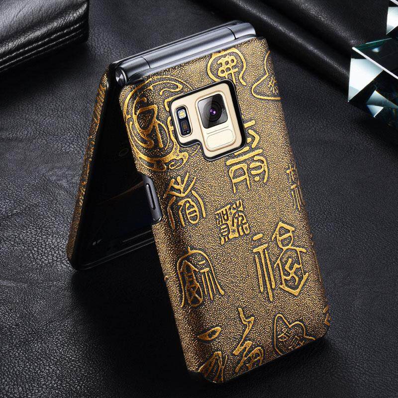 SAMSUNG W2019 Sarung HP w2016 Kulit asli W2017 dapat layar sentuh G9298 sarung kulit w2018 Casing Pelindung 2015